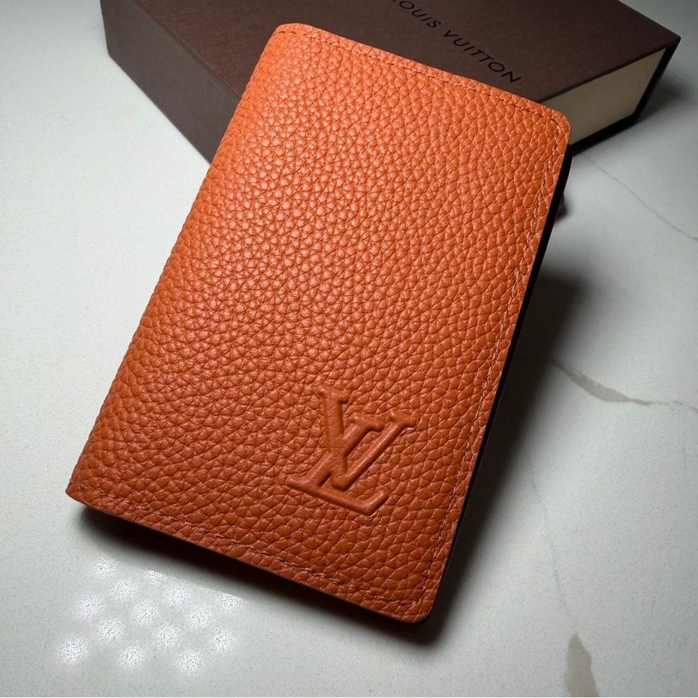 Louis Vuitton Men's brown Leather Pocket Organizer